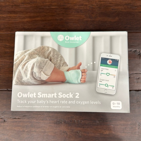 Like New Owlet Smart Sock 2 - Picture 1 of 8